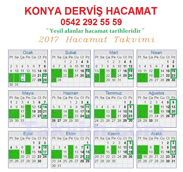 2017 hacamat günleri, 2017 hacamat takvimi, faydalı hacamat günü., hacamat günü, Hacamat Takvimi 2017, hicri hacamat takvim, konya hacamat, konyada hacamat yapan yerler, Ocak ayı hacamat günleri , hacamat günü , hacamat faydaları , hacamat 2017 takvim , 