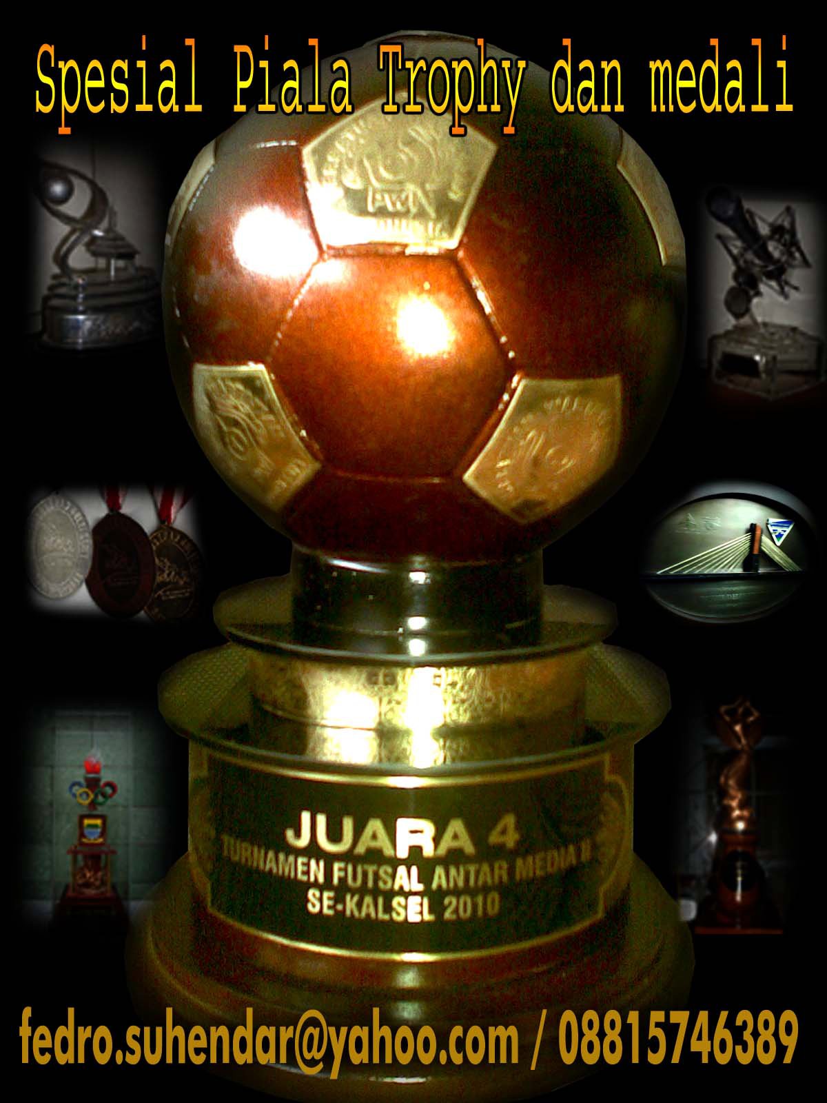 HandCreative spesial piala  trophy dan medali