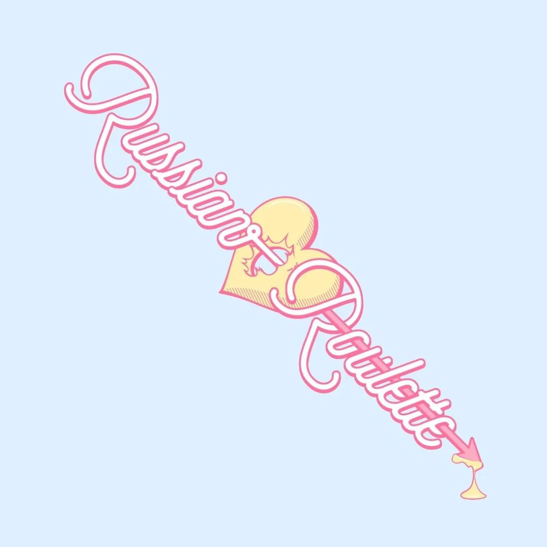 image showing the album cover art for Russian Roulette by Red Velvet