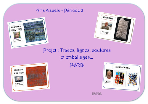 Projet arts visuels-période2 en maternelle