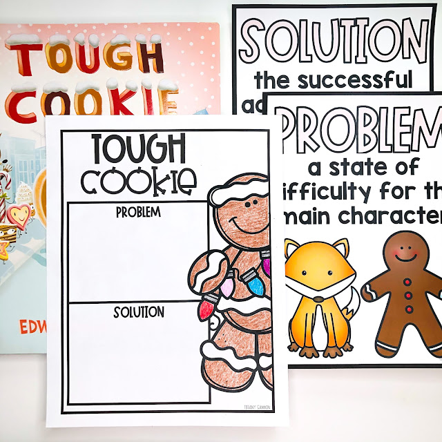 Tough Cookie Christmas activities for kids: posters, worksheets, and cookie craft.