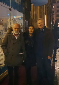 Javier Krahe, Alizia Méndez y Andreas Prittwitz