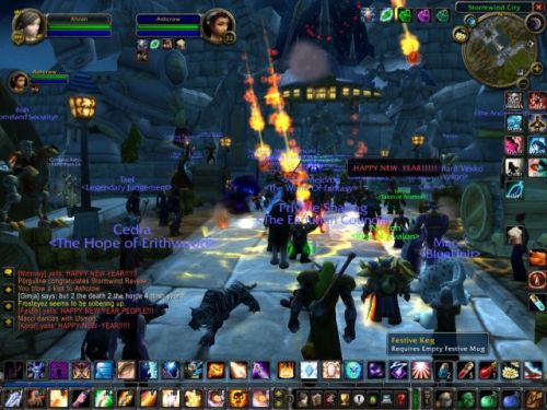 world of warcraft. WoW group party