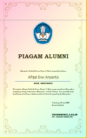 Download Aplikasi Ijazah Sementara Untuk SD tahun 2020