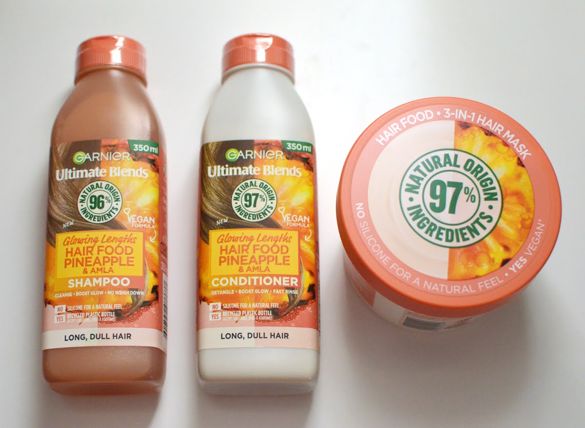 Garnier Pineapple & Amla Ultimate Blends Haircare Collection