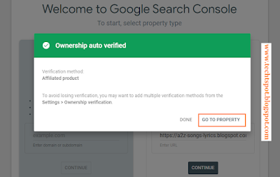 Add a blog to Google Search Console 3