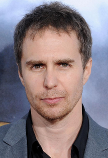 Sam Rockwell the English voice actor for Mr. Wolf (The Bad Guys)