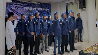 Pelantikan Persatuan Wartawan banten kini Drs TB M Harery Nahkodai DPW PWOIN Banten