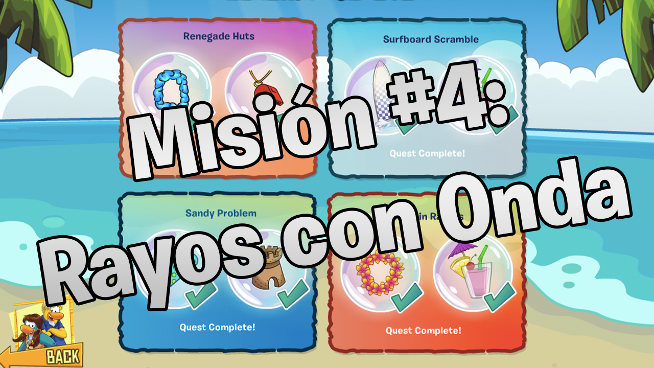 New Club Penguin | #Misión 4: Rayos con Onda