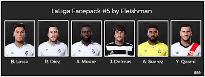 PES 2021 LaLiga Facepack #6 by Fleishman