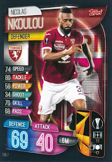 Topps Match Attax UEFA Champions League 2019-2020 (International Variant) Torino FC Set