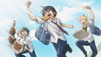 Anime Slice Of Life Terbaik  danshi koukousei no nichijou