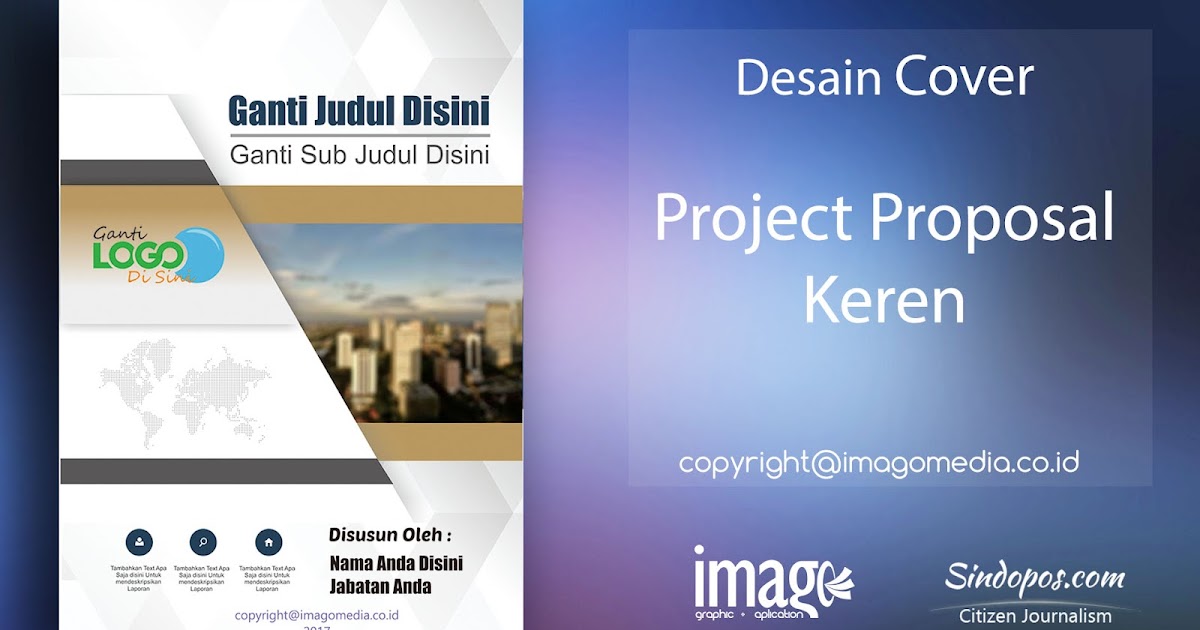 Desain Cover Proposal Keren  Imago Media