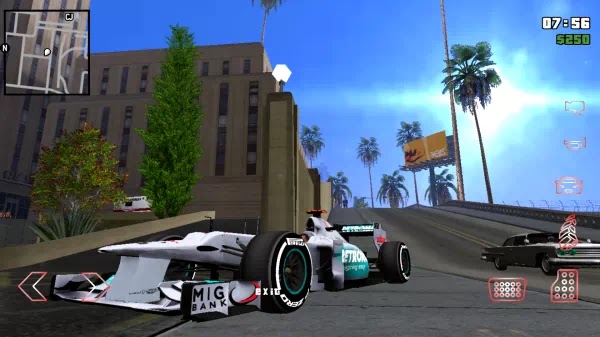 Mercedes AMG Petronas F1 W03 2012 For GTA SA Android hotrinb.dff