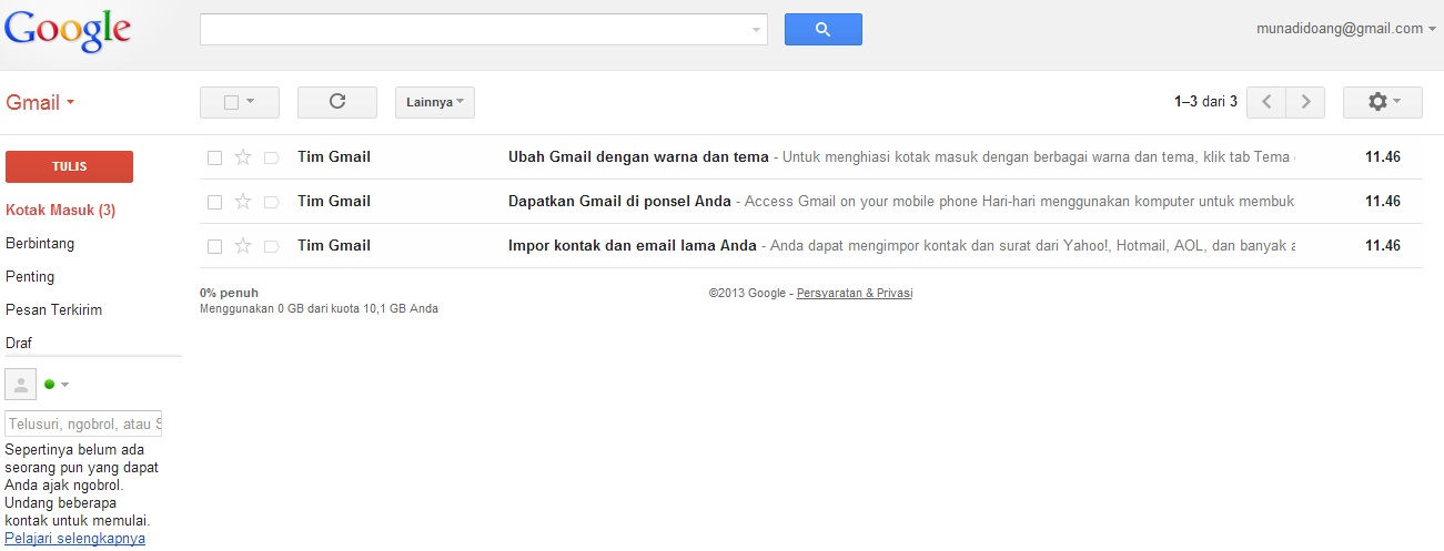 Cara Membuat Email di Gmail  Cangkirpena