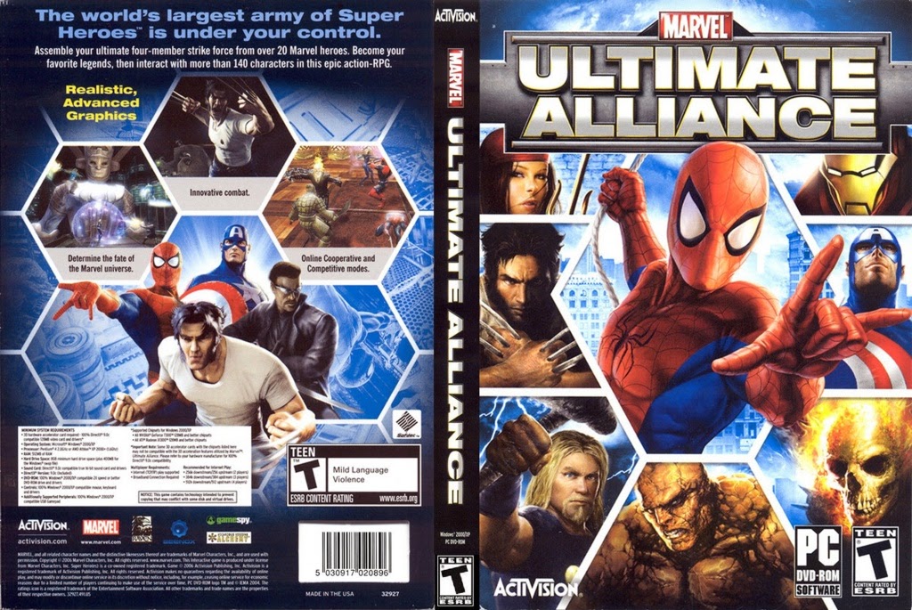 descarga Juegos mega pc: Marvel: Ultimate Alliance Español