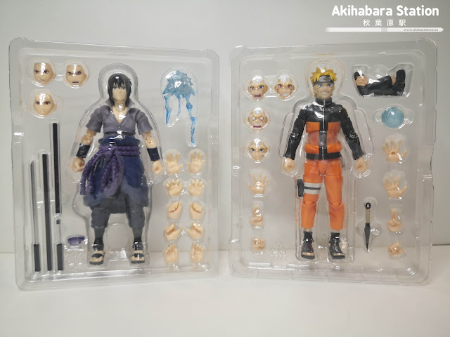 Review de los S.H.Figuarts Naruto Uzumaki & Sasuke Uchiha - Tamashii Nations