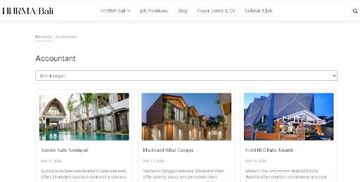 HHRMA Bali Memudahkan Dalam Mencari Lowongan Kerja Hotel & Restoran di Bali