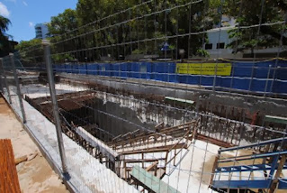 Obras Estação Praça Nossa Senhora da Paz