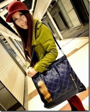 bi 4644 BLUE (197.000) - PU Leather, 42 x 39
