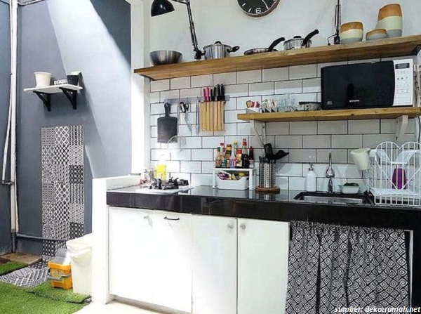 29 Gambar Dapur Minimalis Modern Ukuran 2x3 Trendi 2020 