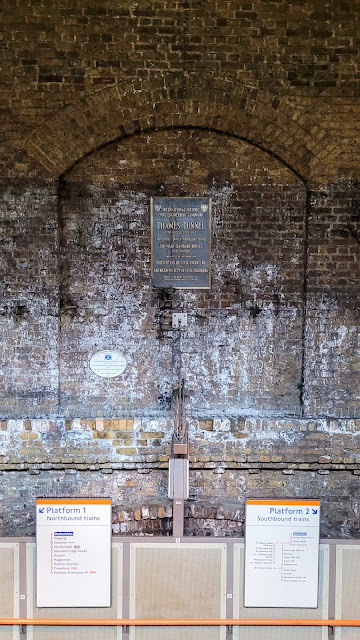 Rotherhithe Station plaque