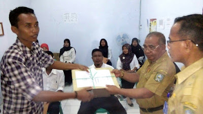 Sepuluh Orang Peserta Tes, Rebut Posisi Sekdes dan Kaur Desa Mawu