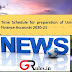 Time Schedule for preparation of Union Government Finance Accounts 2020-21 - grules.in