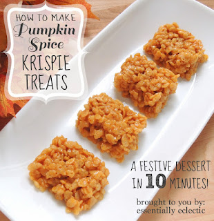 37 pumpkin recipes pumpkin rice krispies