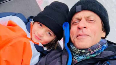 Shahrukh Khan takes AbRam on a jet-ski ride