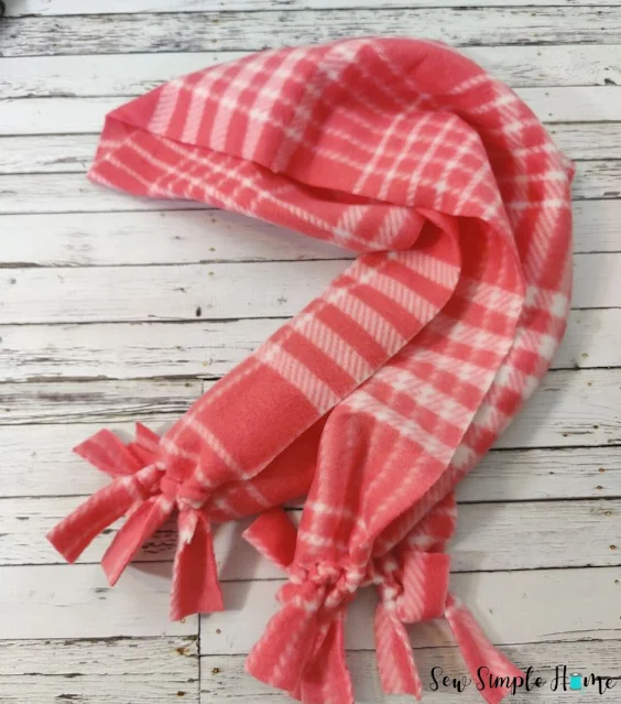 fleece scarf pattern