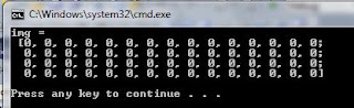 opencv zeroes matrix