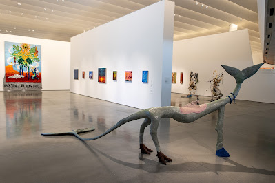 Installation view: California Biennial 2022: Pacific Gold. OCMA.