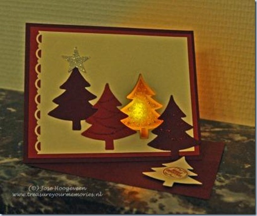 kerstboomkaart Astrid