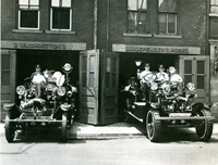 Firetruck photo historical Morristown