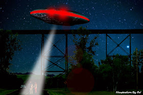 UFO Emits Beam, Couple Experiences Missing Time