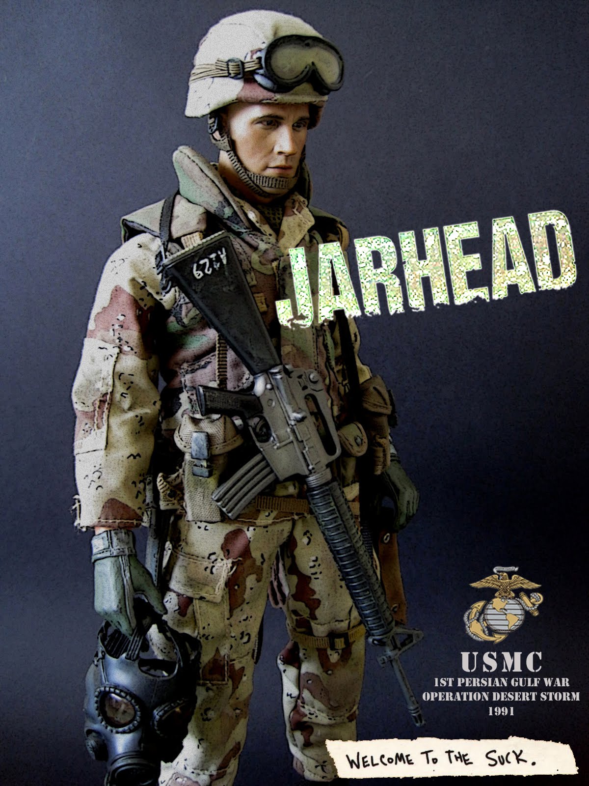 FrankCQB 1/6 Figures: JARHEAD (USMC 1st Gulf War)