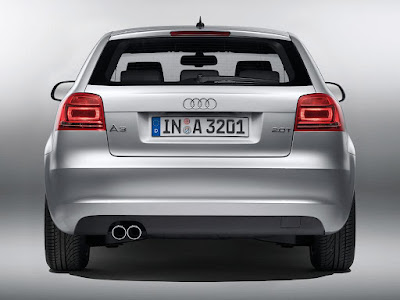 Audi A3 2009 Rear View