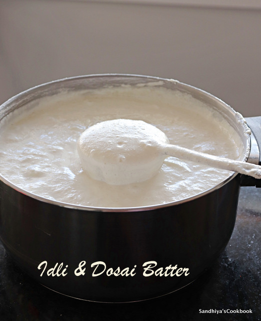 Idli Batter