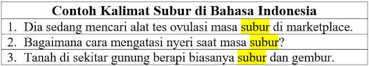 20 Contoh Kalimat Subur di Bahasa Indonesia dan Pengertiannya