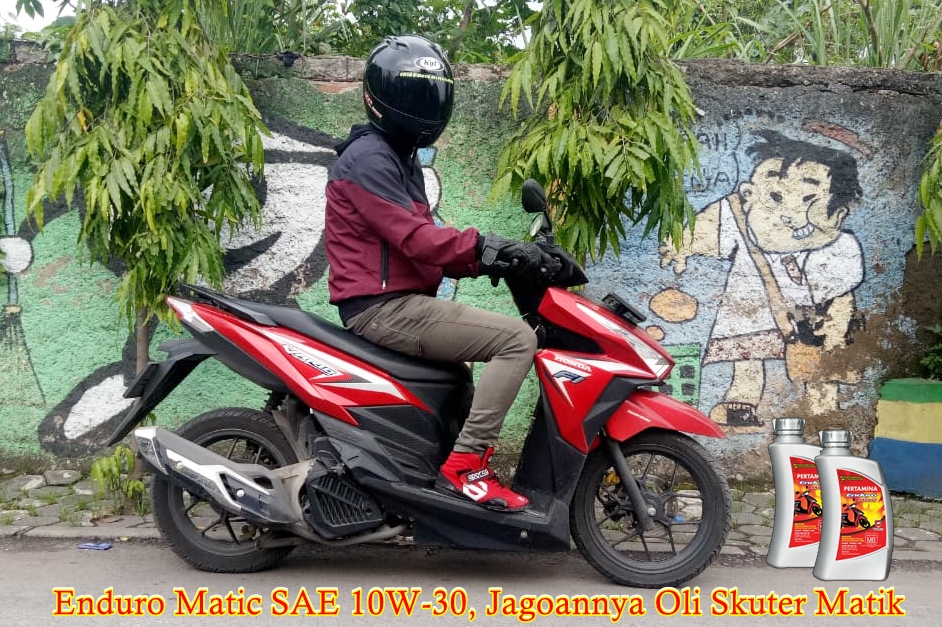 Pertamina Enduro Matic SAE 10W-30, Jagoannya Oli Skuter Matik