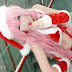 Christmas Megurine Luka Cosplay : VOCALOID