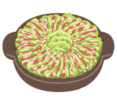 ミルフィーユ鍋のイラスト