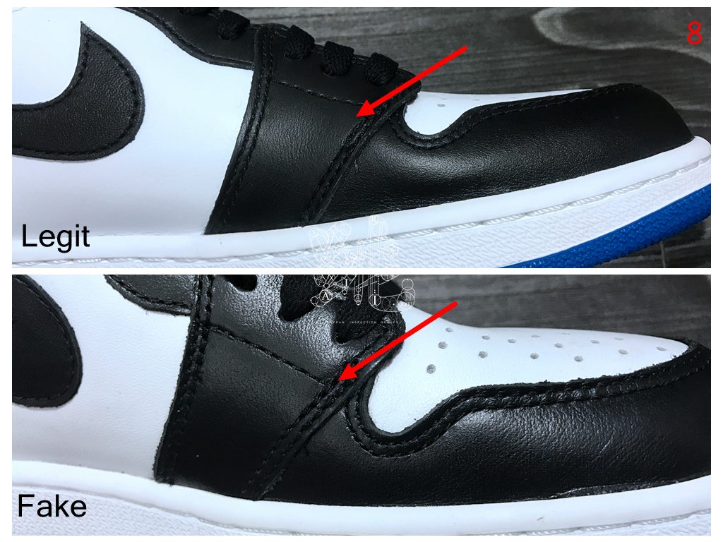 Sean S Blog Real Vs Fake Air Jordan 1 X Fragment 040