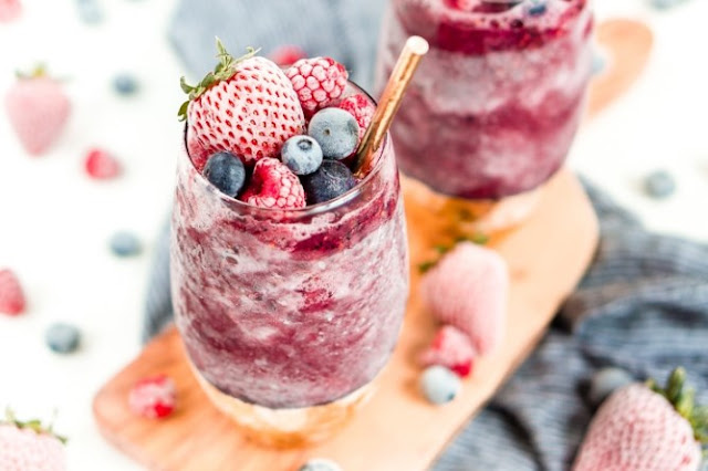 Sangria Slushies #easy #drinks