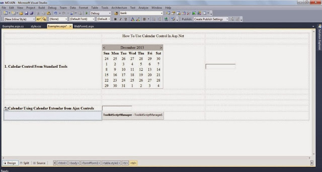 How-to-use-calendar-control-in-asp-.net