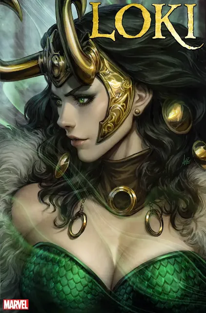 Disfruta con la nueva variante de 'Loki' nº 1 realizada por Artgerm