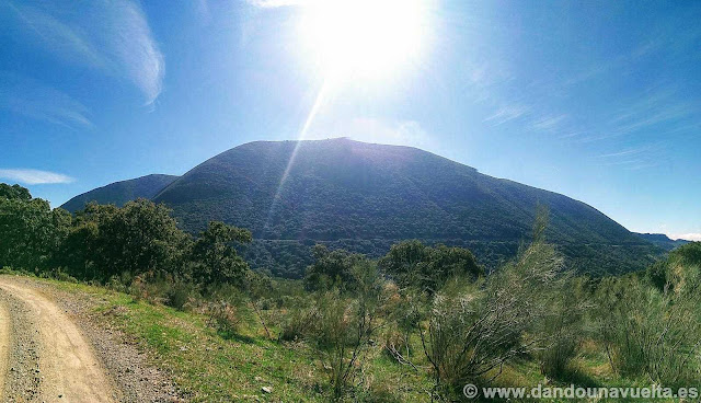 Sierra del Tablón desde la pista forestal