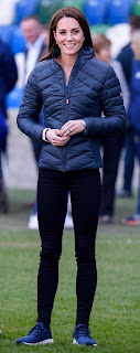 Kate Middleton at National Football Stadium in Belfast