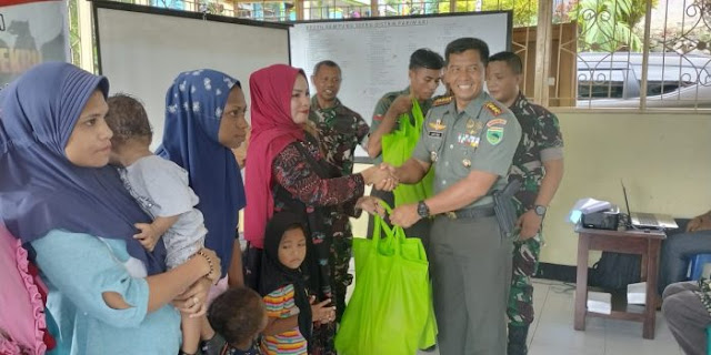 Danrem Jazira Onim, Hartono Jalin Komunikasi dengan Masyarakat dan Keluarga Besar TNI di Fakfak
